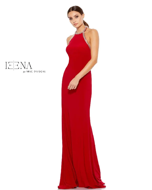 Animal print maxi dresses for a statement - making outfit Mac Duggal 55285 Prom Long Formal Fitted Halter Gown Animal print maxi dresses for a statement - making outfit Mac Duggal 55285 Prom Long Formal Fitted Halter Gown