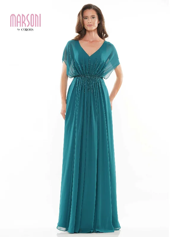 Maxi dresses with a cinched waist for a defined silhouette Marsoni Long Formal Mother of the Bride Gown 1156 Maxi dresses with a cinched waist for a defined silhouette Marsoni Long Formal Mother of the Bride Gown 1156