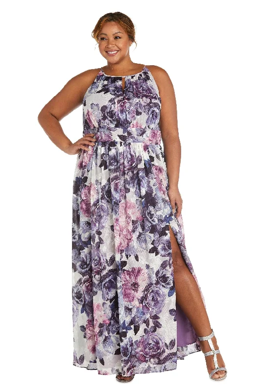 Maxi dresses with tassel accents for a fun and lively touch R&M Richards 7752 Mother Of The Bride Formal Long Dress Sale