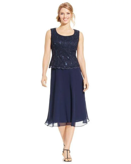 Leather maxi dresses for an edgy and bold appearance R&M Richards 3585 Short Formal Dress Sale